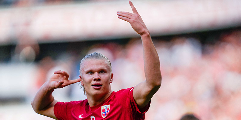 Tiền đạo Erling Haaland